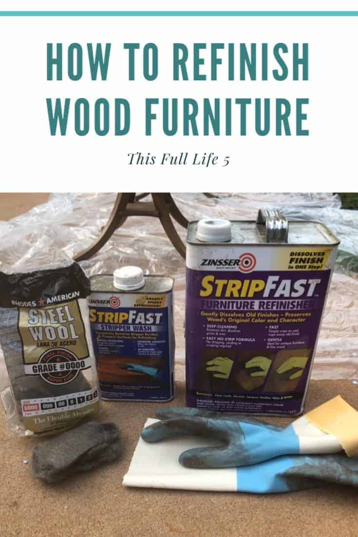 How to Refinish Wood Furniture for Beginners Dori Turner Interiors