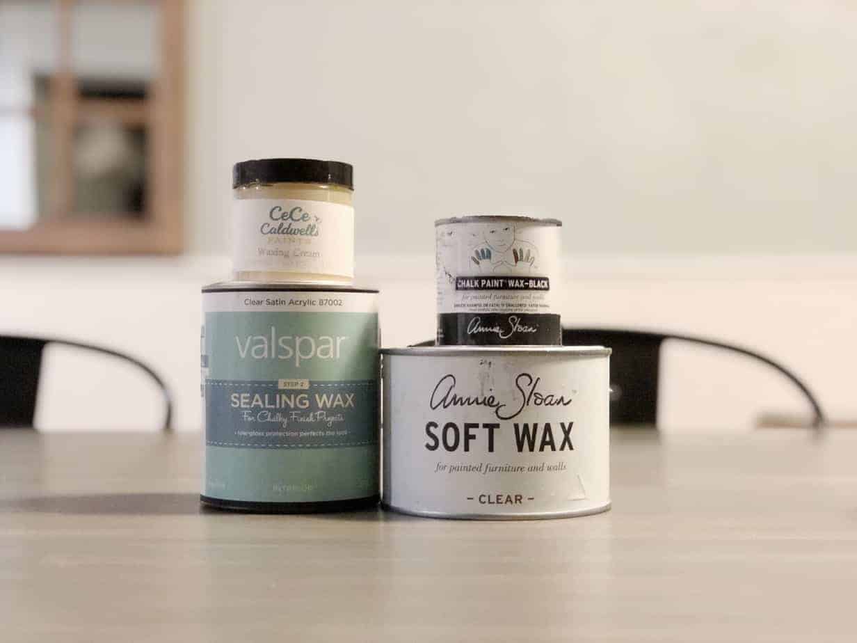 Don't use wax to seal chalk paint - RAWHyde Furnishings