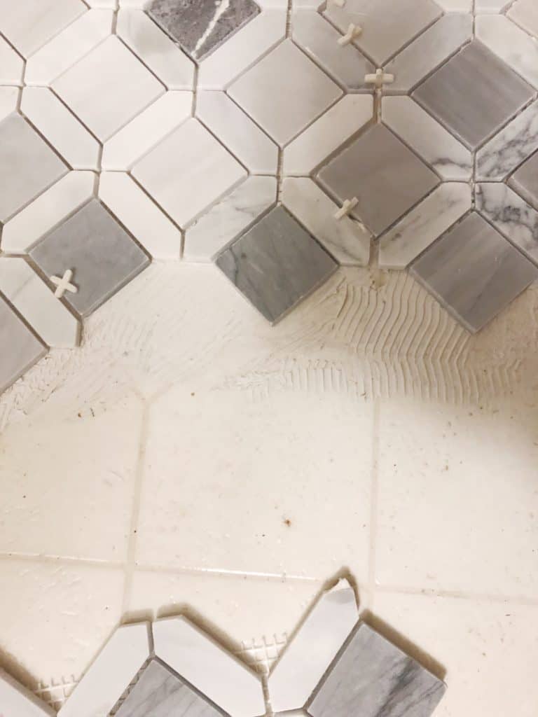 tile over linoleum