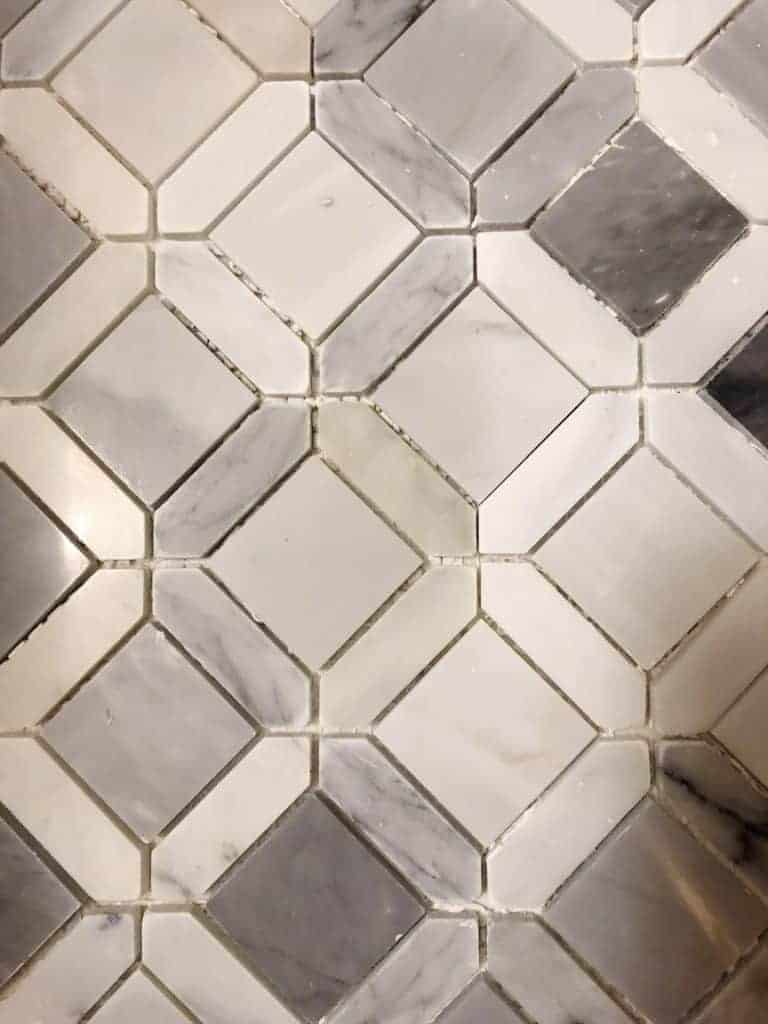 tile before grout