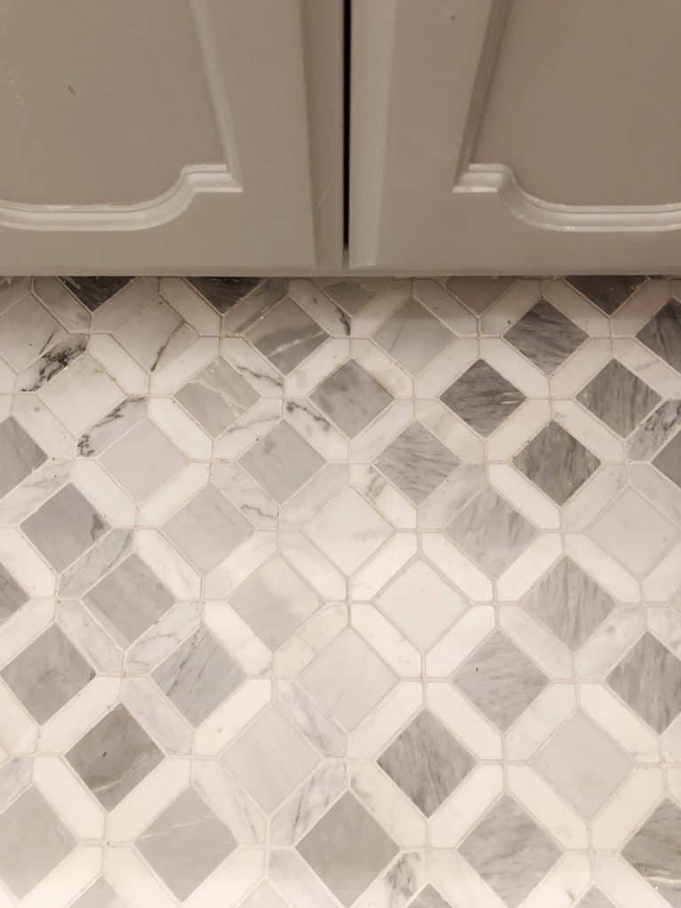 tile after grout