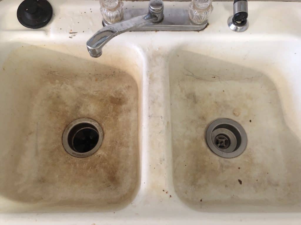 How To Refinish A Cast Iron Sink On