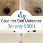 refinish cast iron sink