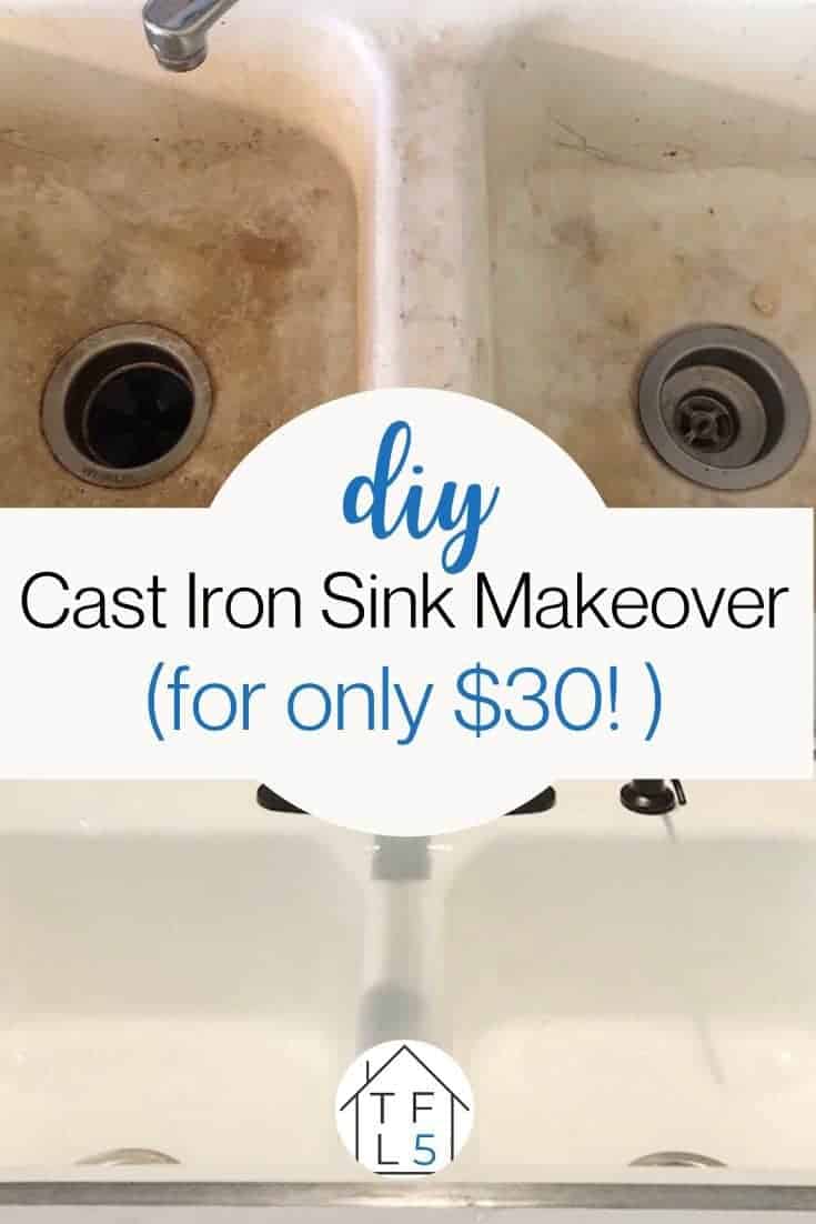 How to Refinish a Cast Iron Sink Dori Turner Interiors