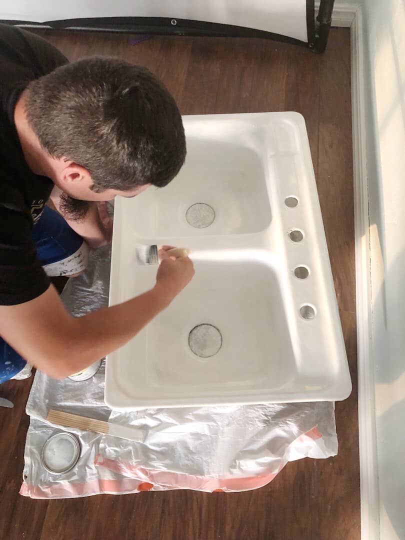 How to Refinish a Cast Iron Sink on a Dime Dori Turner Interiors