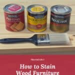 How to Stain Wood Furniture 1