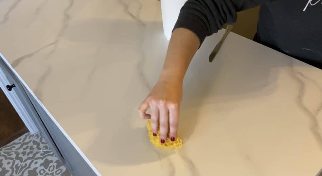 Easy DIY Marble Countertops - Dori Turner Interiors
