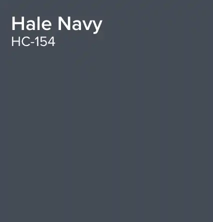 Hale Navy Paint Sample by Benjamin Moore (HC-154) | Peel & Stick Paint Sample