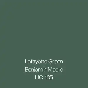 Lafayette Green Paint Sample by Benjamin Moore (HC-135) | Peel & Stick Paint Sample