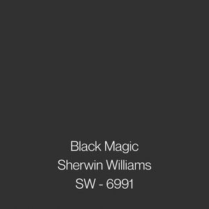 Tricorn Black Sherwin Williams - Why So Popular? 4