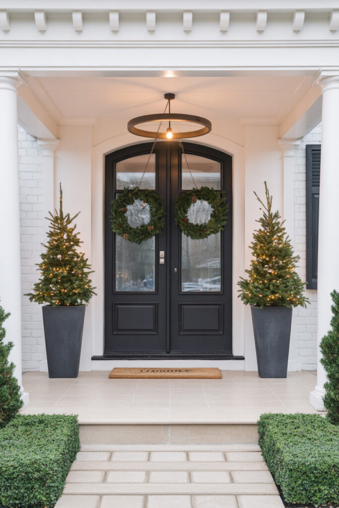 Luxury Christmas Decor front porch