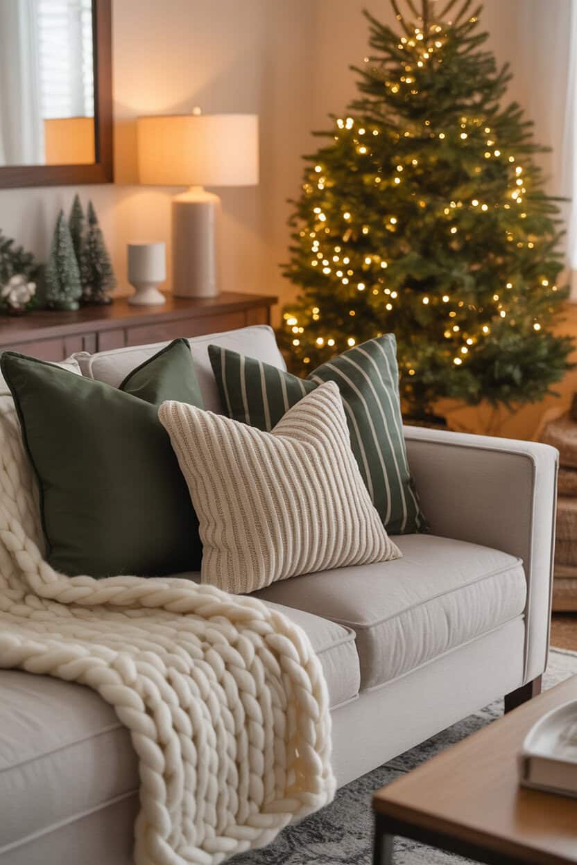 Cozy Christmas Living Room
